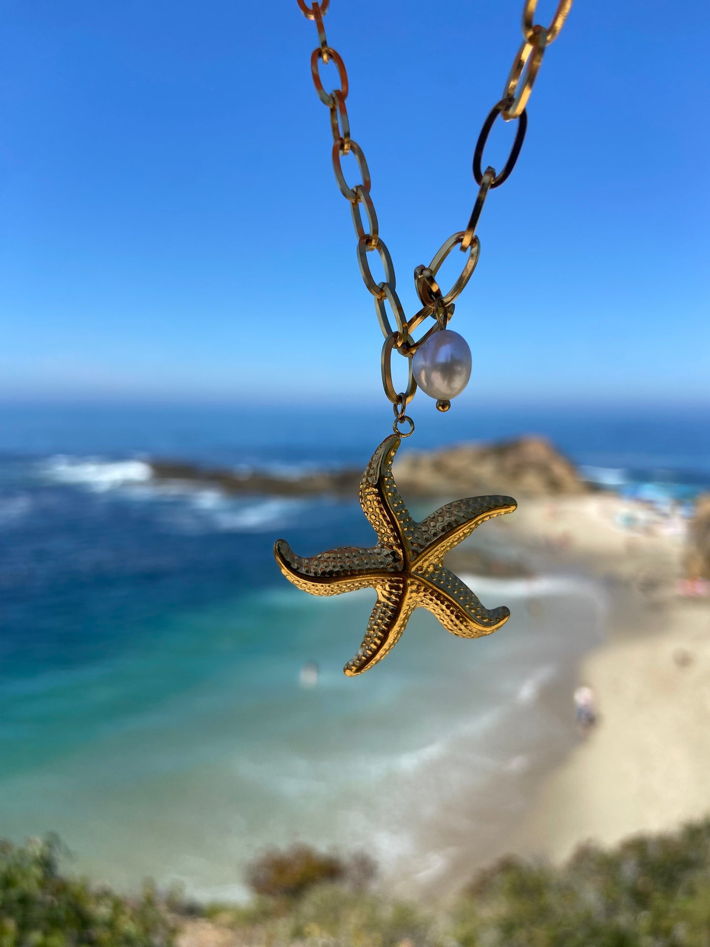 Starfish Paradise - 18k Gold Necklace