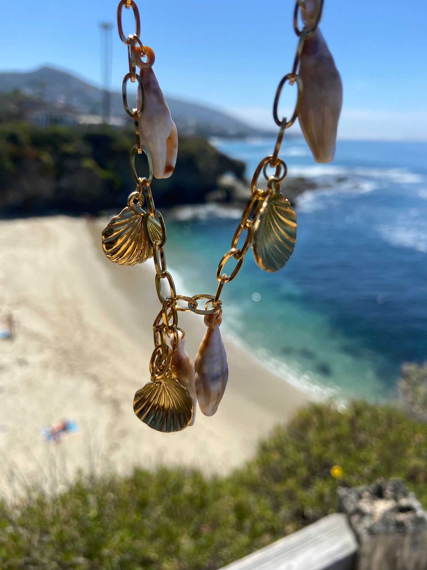 Seashell Couture - 18k Gold Necklace